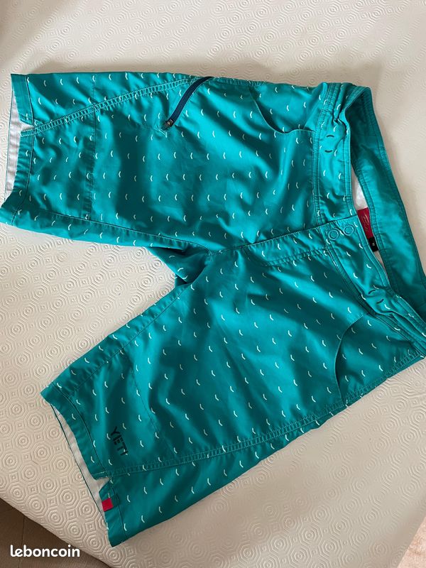 Short VTT YETI Femme Taille M Turquoise quasi neuf (image 1)