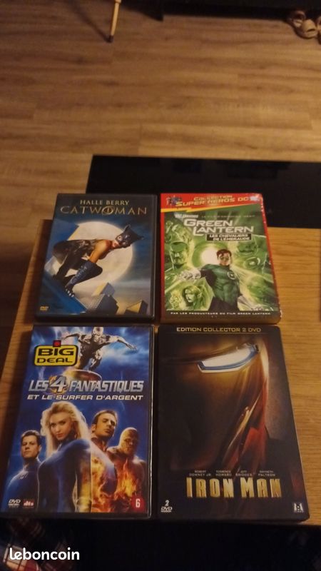Lot 20 DVD COMICS VOIR PHOTOS (image 4)
