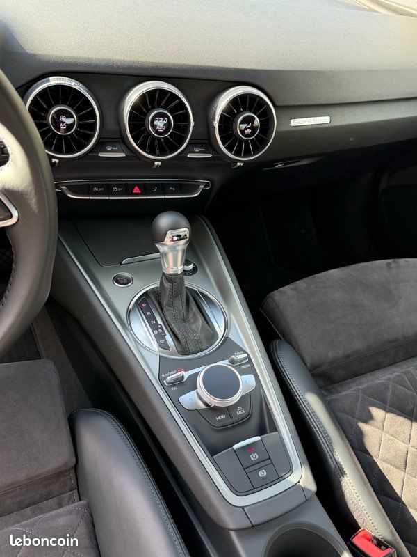 AUDI TT III 2.0 TFSI 230 S LINE QUATTRO S TRONIC-09/2016-Origine France-Sièges Sport Chauffants-Digital Cockpit-GPS-Jantes RS 19’-Historique Limpide Audi-Etat Rare-Moteur à Chaîne (image 5)