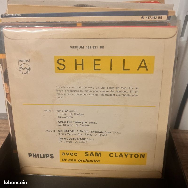 Sheila - Sheila - Vinyl 45 t (image 2)