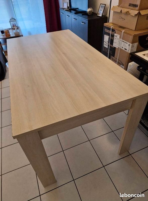 Table Ségur en bois 1m70 x 90 (image 2)