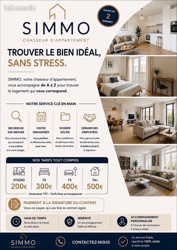 Appartement 2 pièces 25 m² · à Paris · 25 m² · 700 €/mois