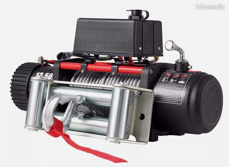Treuil électrique – 12V - Traction 6123KG – Télécommande - Neuf – Livraison 3 jours (image 4)