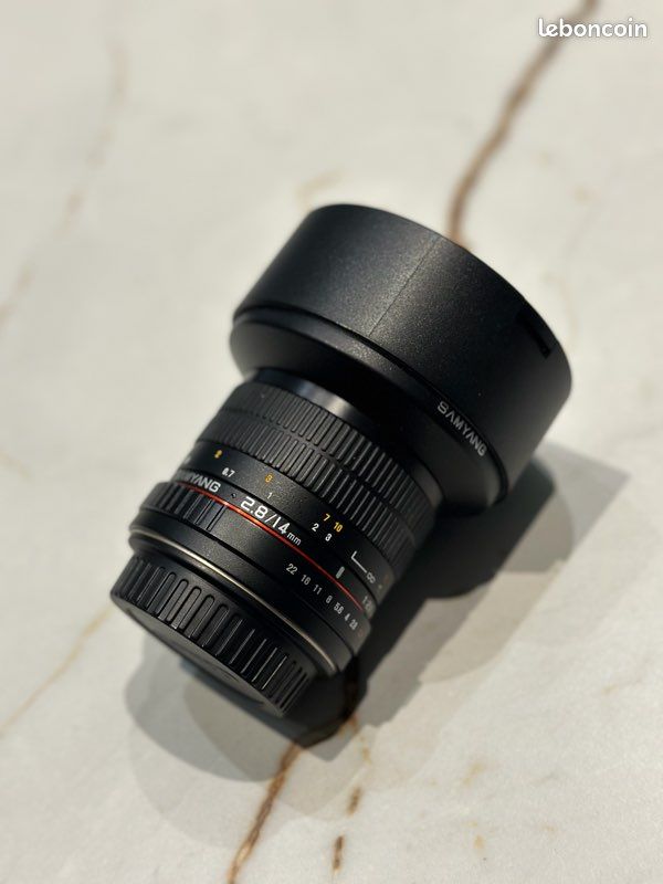 Samyang 14mm f/2.8 – Comme neuf – Ultra Grand-Angle (image 2)