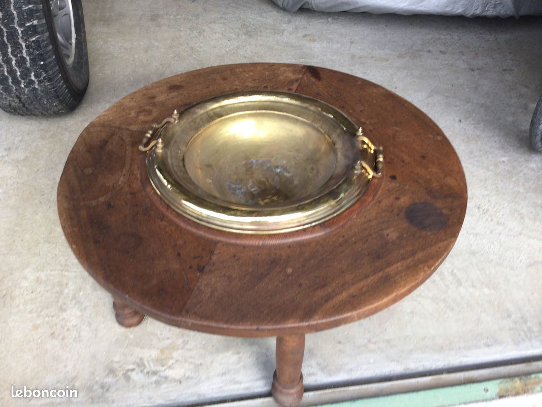 Table basse brasero espagnol (image 1)