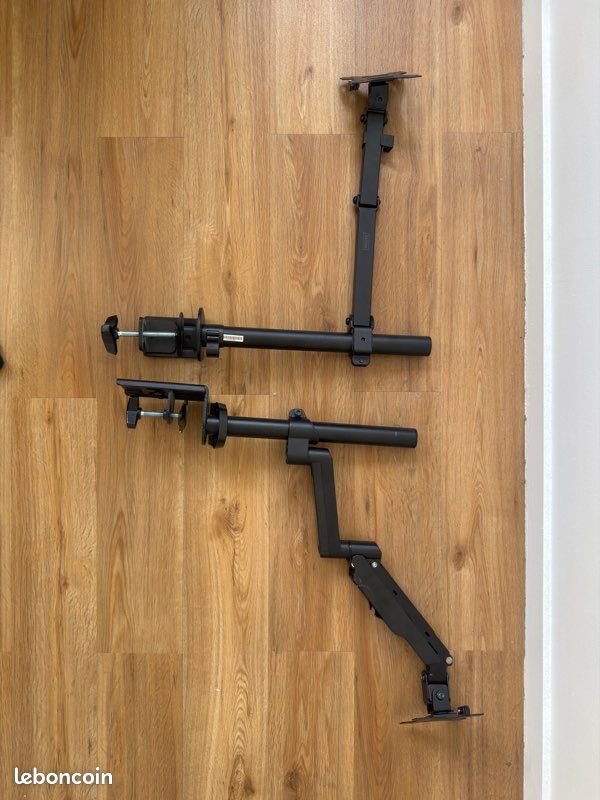 Lot de 2 Bras Articulés pour Écrans PC (image 1)