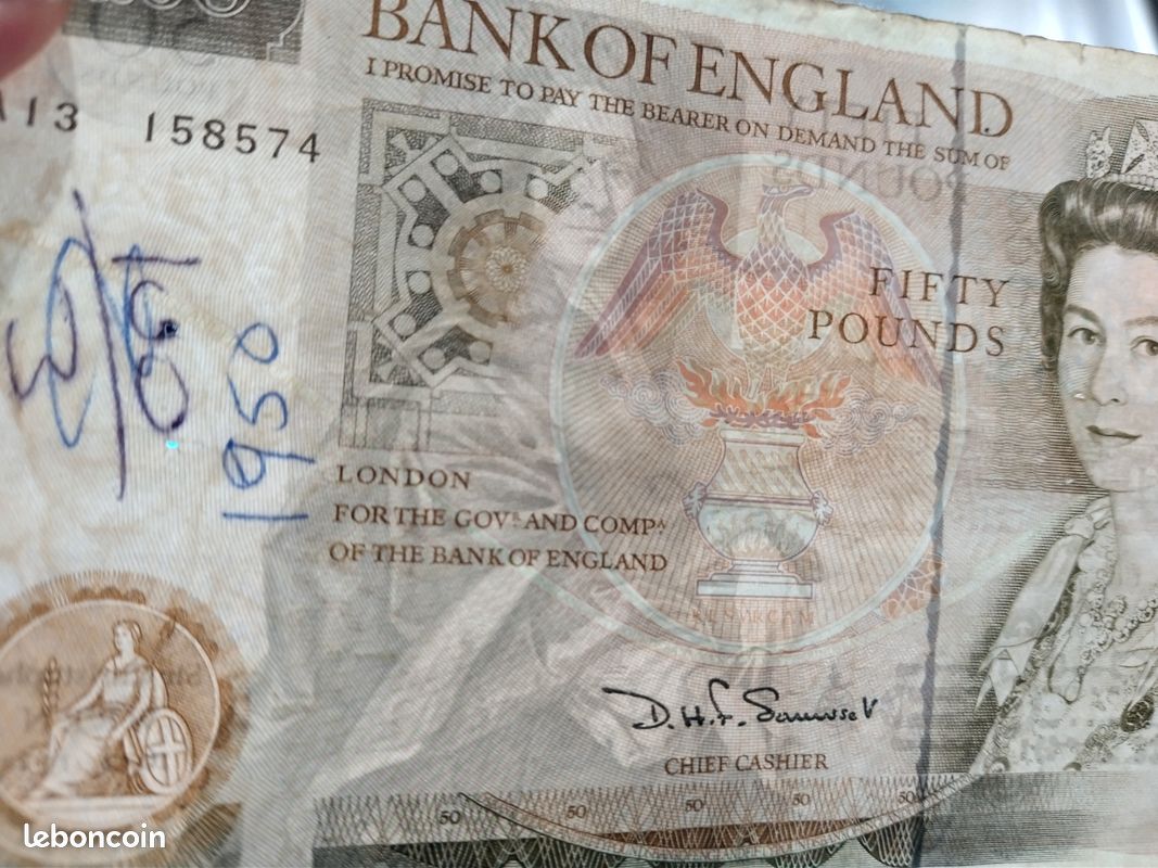 Billet 1 Pound Irlande du Nord 1979 neuf (58785) | UK
