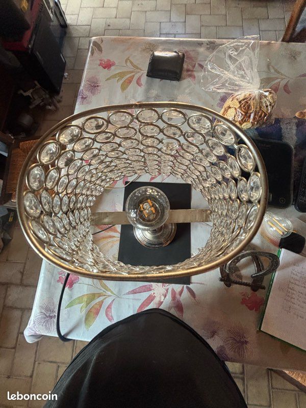 Superbe Lampe de Table Style Cristal – Illuminez votre Intérieur avec Élégance (image 5)