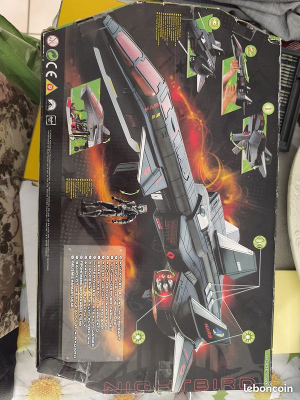 GI Joe Le Réveil Du Cobra - Nightbird Avec Aero Viper - Neuf Sous Blister