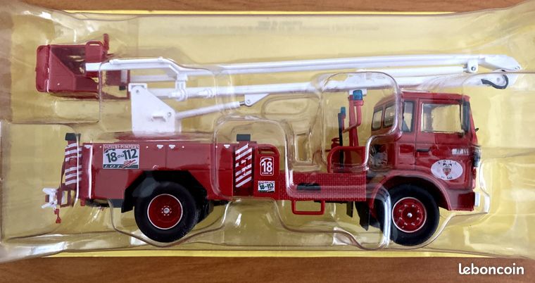 Norev Berliet Pompier Échelle Magirus N°97 Vintage 70' - Collection