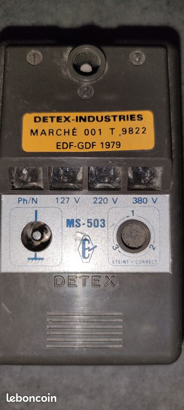 Testeur électrique volt et rotation phase (image 1)