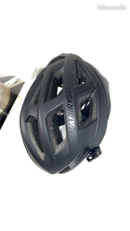 Casque vélo route van rysel noir Équipements vélos