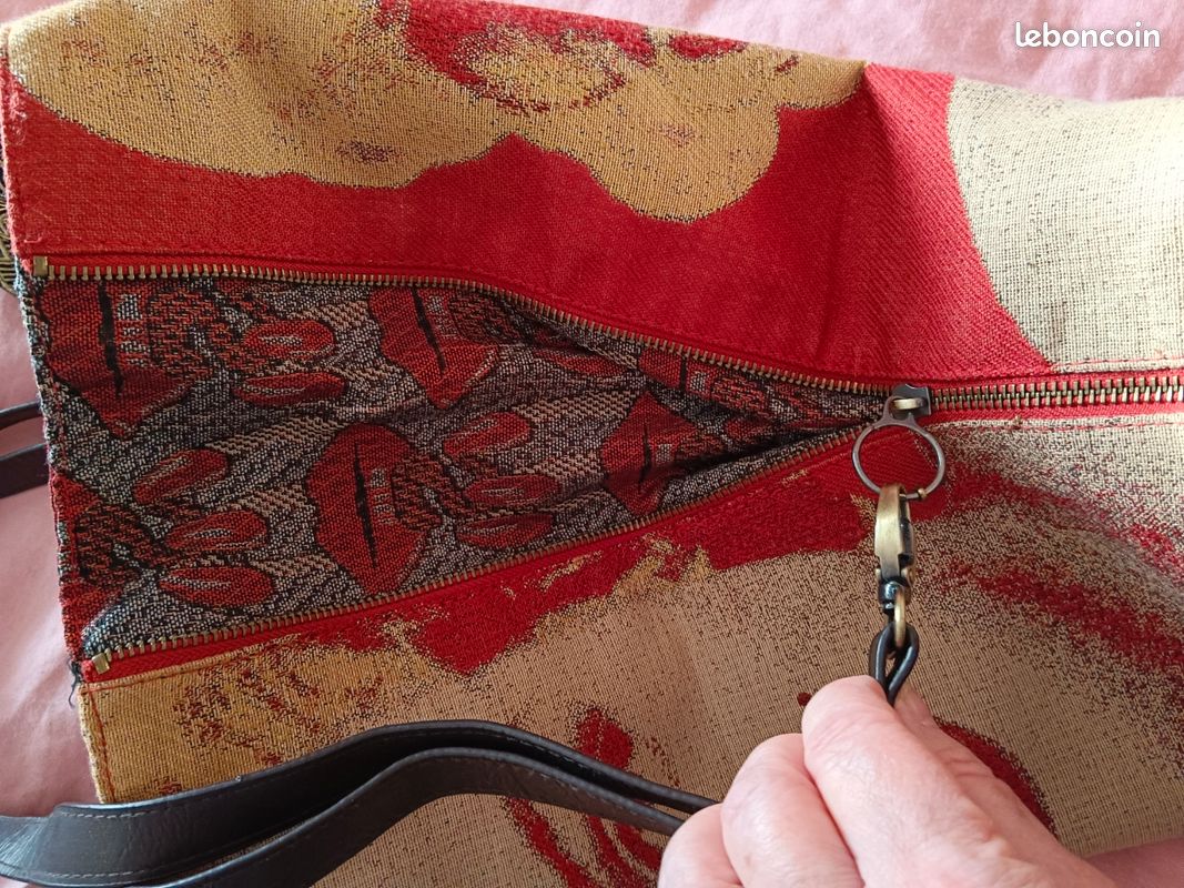 NEUF sac signé Christian Lacroix pour Desigual tapisserie Marylin Monroe (image 4)