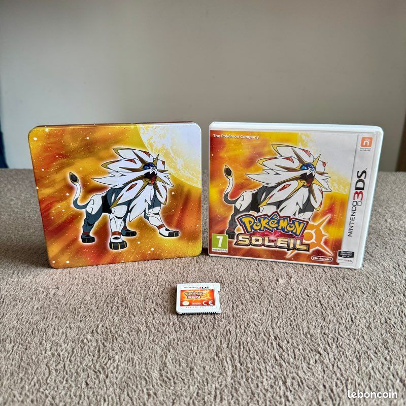 3ds - Pokémon Soleil - Edition Steelbook (occasion