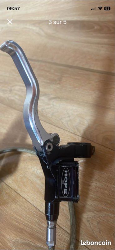 Paires de frein hope mono mini argent - Vélos