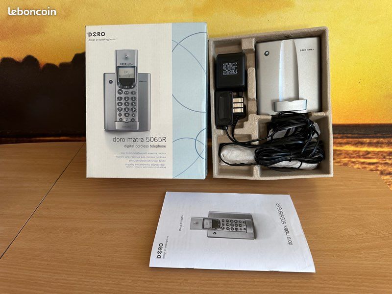 Téléphone fixe sans fil Matra Doro 5065R (image 4)