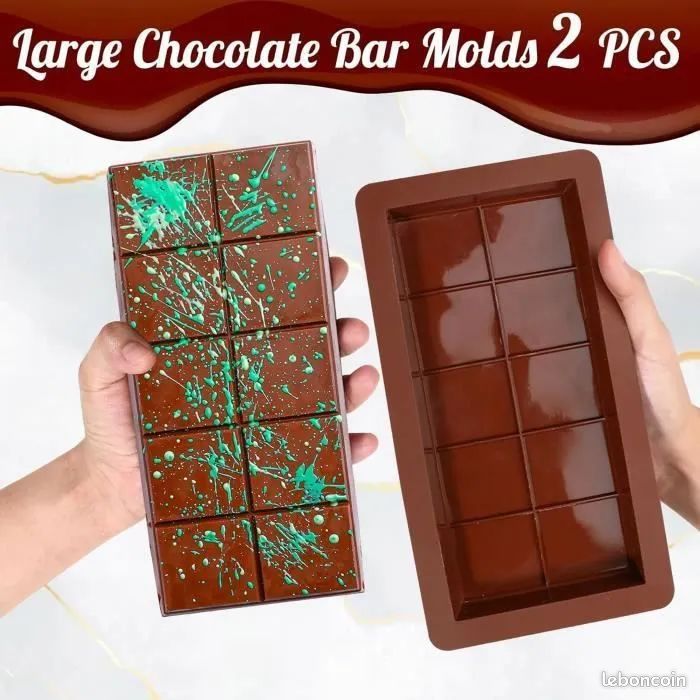 Lot De 4 Oules à Chocolat En Silicone - Oules à Chocolat 3D