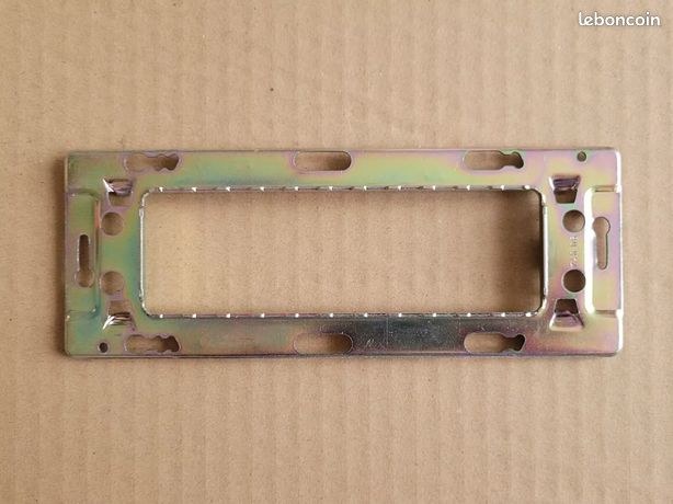 Plaque et support Mosaic 6 modules composable - Entraxe 71mm