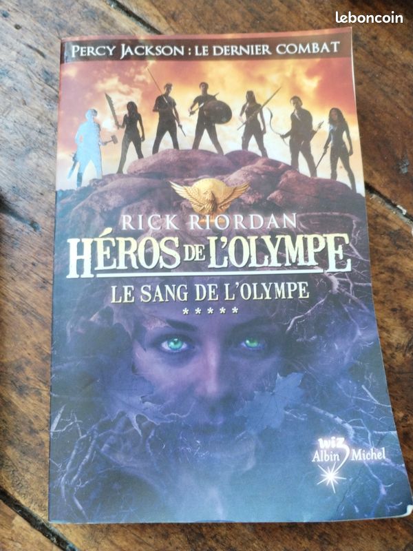 Livre Heros de l'Olympe Tome 1 et 5 (image 2)