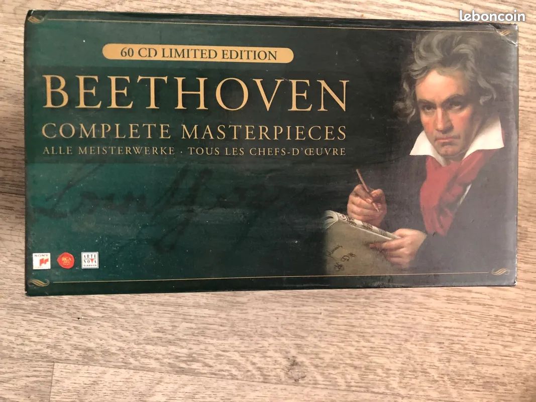 Beethoven en coffret 60 cd édition limitée (image 1)