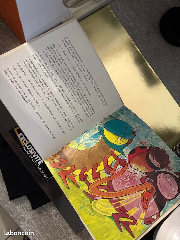 Livre disque « Maya l’abeille et Max le ver de terre » (image 3)
