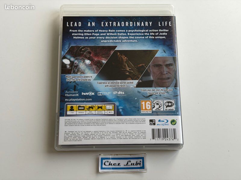 Beyond Two Souls - Sony PlayStation 3 / PS3 - PAL EN - Avec Notice (image 2)