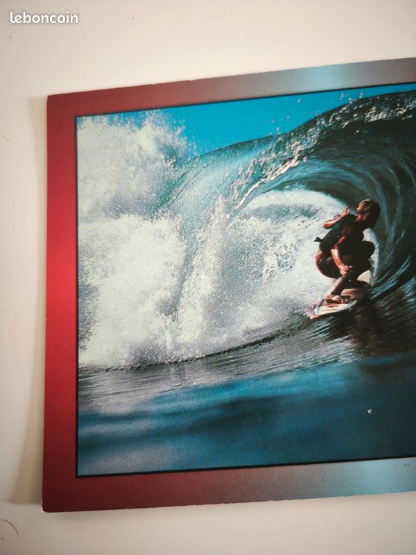 Carte postale surfeur vague Symphonie (image 1)