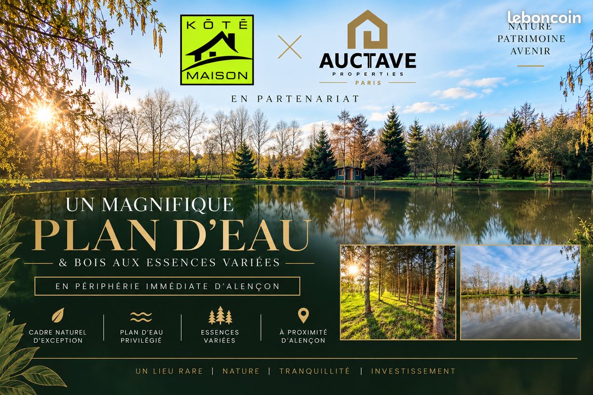 Terrain 1 pièce · à Alençon · 135 187 €