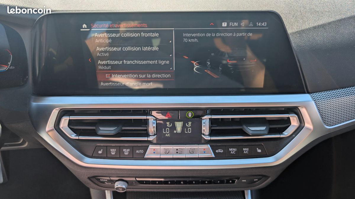 BMW Série 3 2.0 320 D 190 MHEV HYBRID M-SPORT BVA FULL ENTRETIEN BMW (image 9)
