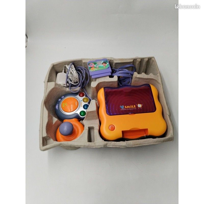 Jeu éducatif Dora L'Exploratrice Pour VTech V.Smile - Neuf 2005 - Idéal Pour Enfants