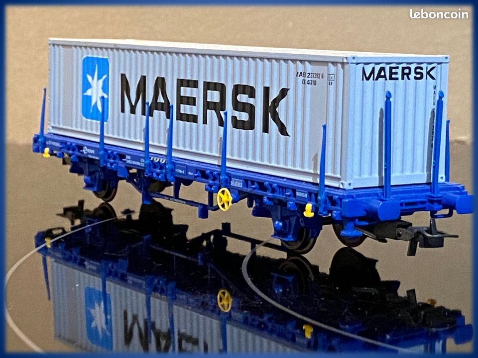 Wagon Electrotren Echelle HO Réf 1552K (image 6)