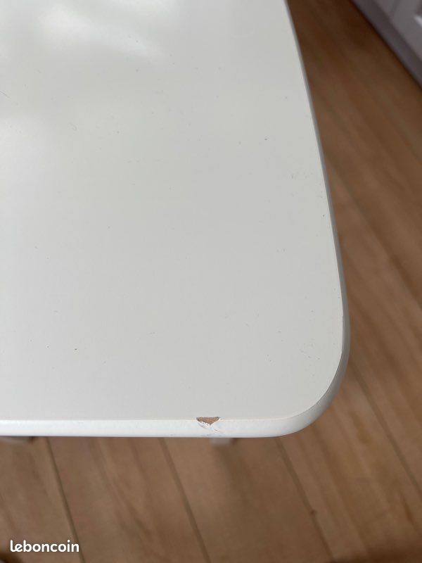 2 chaises de bar blanches (image 4)