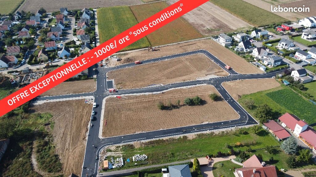 Terrain 422 m² · à Bischwihr · 124 490 €