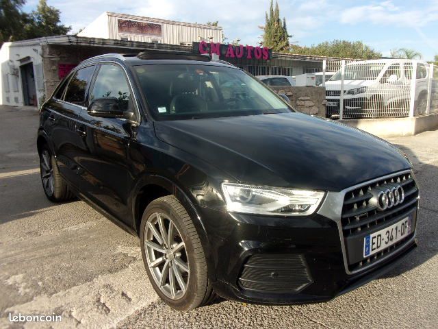 Audi q3 2.0 tdi 184 quattro ambi luxe stro7 6/16 75mkm gps/tel/t.ouvrant/sieges sport/ camera+radars/fact entretien (image 3)