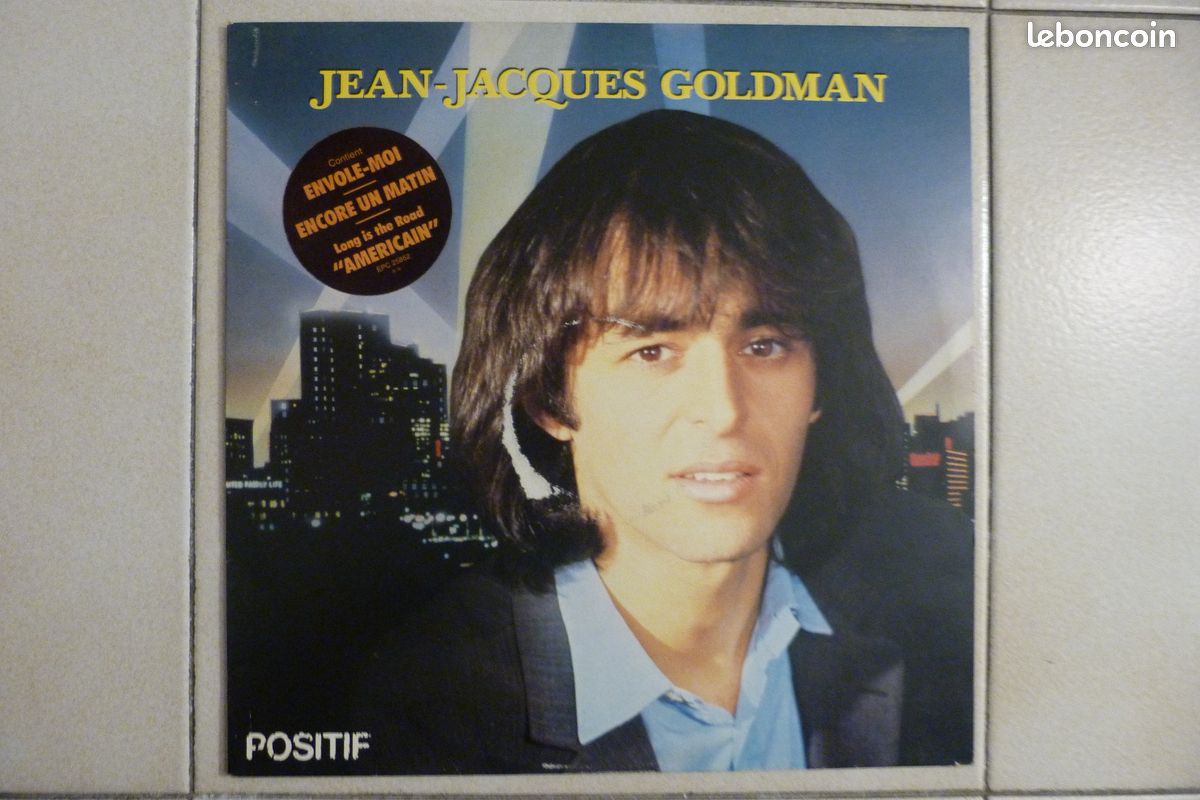 Disque 33 tours vinyle de Jean-Jacques Goldman - Collection