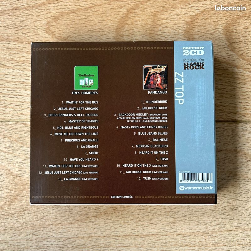 Coffret 2 CD ZZ Top (image 3)
