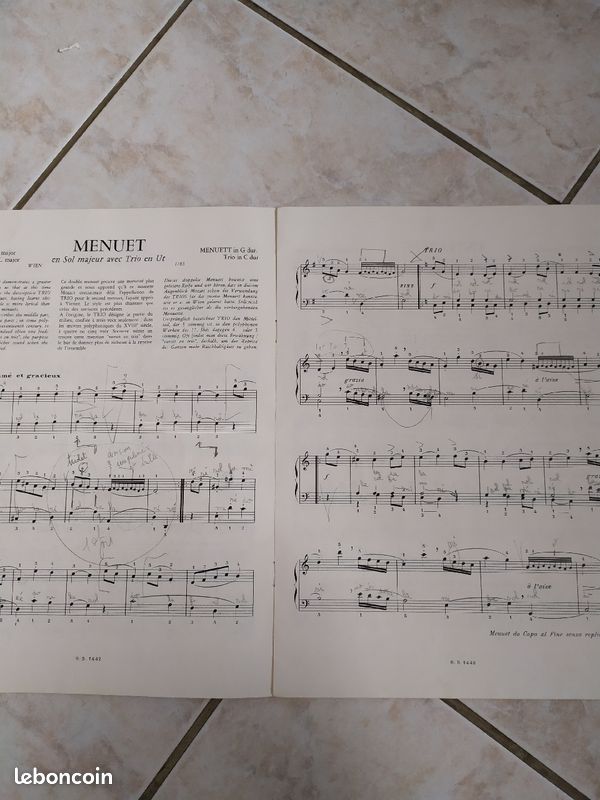 Partition piano Mozart avait 6 ans (image 2)