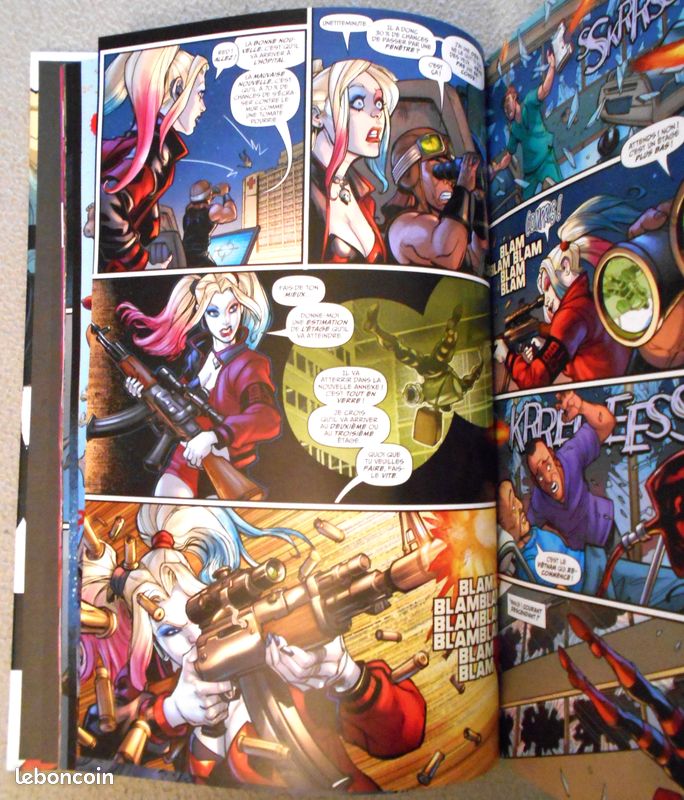 HARLEY QUINN Tome 1 Bienvenue chez les keupons DC Rebirth Comics TBE (image 9)
