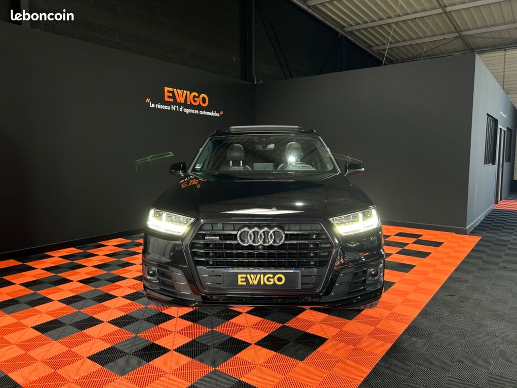AUDI Q7 3.0 50 TDI 286 CH S-LINE QUATTRO TIPTRONIC / SUIVI CONSTRUCTEUR / CAMÉRA 360 / TOIT OUVRANT / BOSe (image 2)