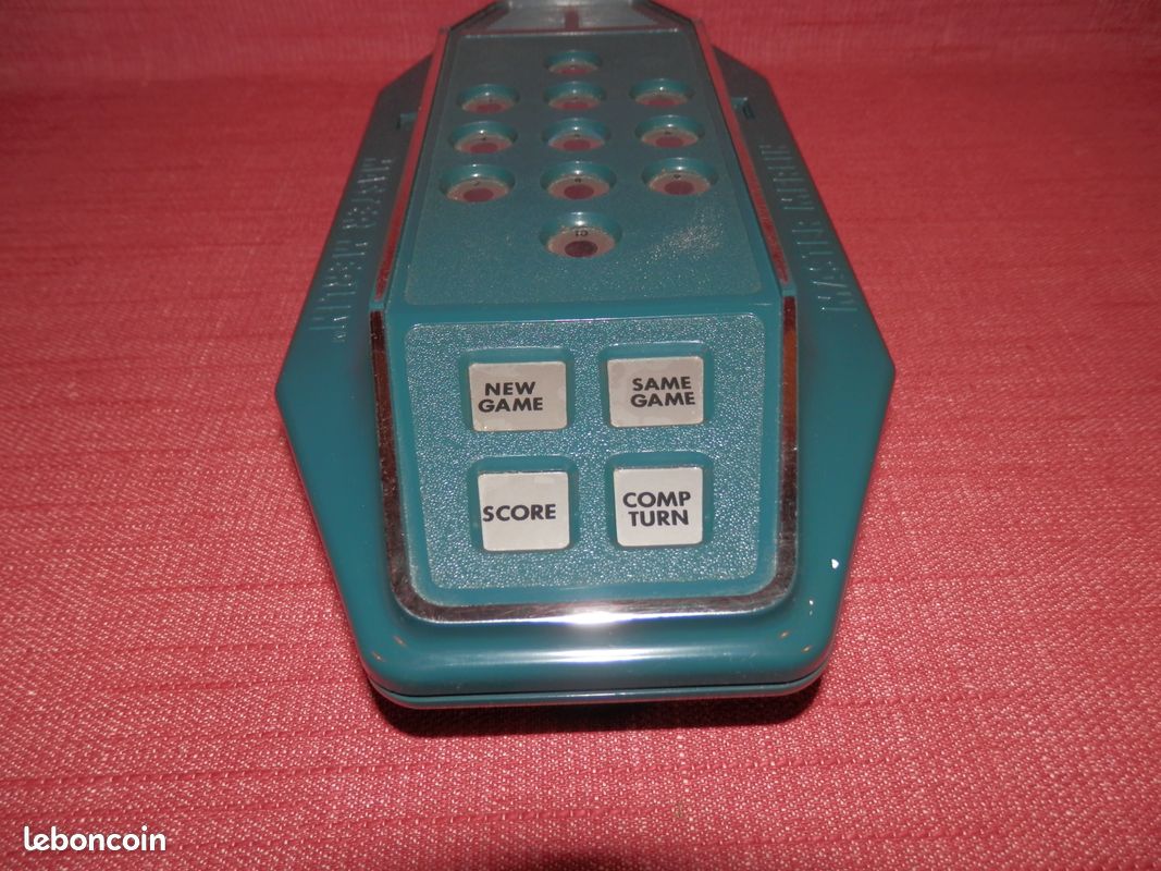 Jeu électronique Merlin Miro Meccano – Vintage 1982 – Bleu Occasion