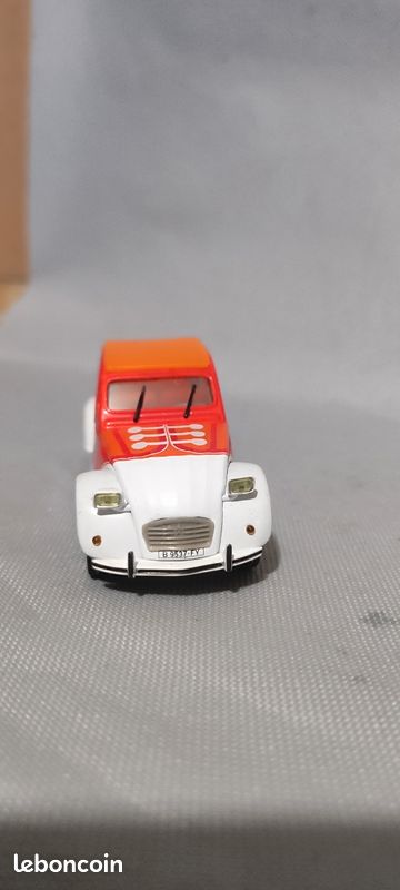 CITROËN 2cv SPOT 1976 Orange/Blanc NOREV POUR CITROËN 1/43 Réf AMC0191347 - La Boutique D'ALAIN CITROËN 2cv SPOT 1976 Orange/Blanc NOREV POUR CITROËN 1/43 Réf AMC0191347 - La Boutique D'ALAIN