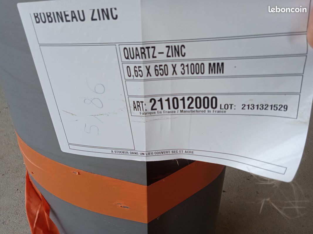 Bobineau zinc Quartz (image 1)