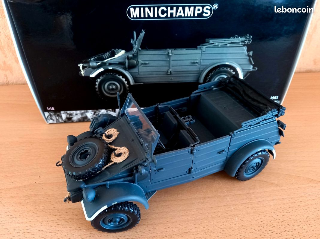 Miniature Volkswagen VW 181 Kübel 1969 - Minichamps 1/43 édition Limitée, Modèle Réduit Neuf Sous Boîte