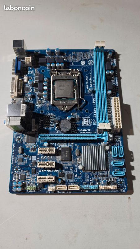 Carte mère GIGABYTE GA-H61M-DS2 - VNG INFORMATIQUE