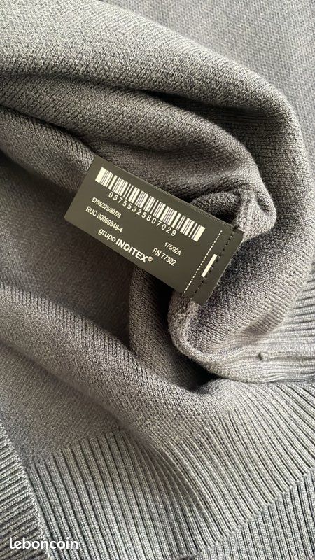 Pull zara gris (image 5)