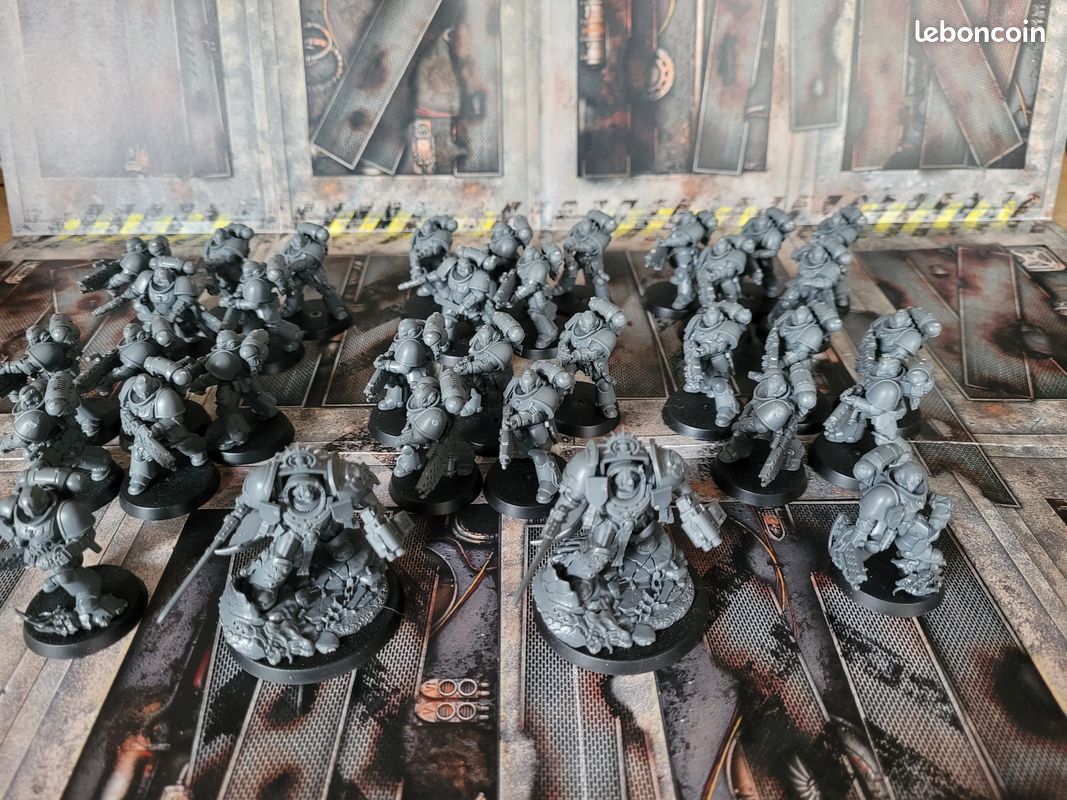 Lot Warhammer 40k - Space Marines - Game Workshop - Occasion