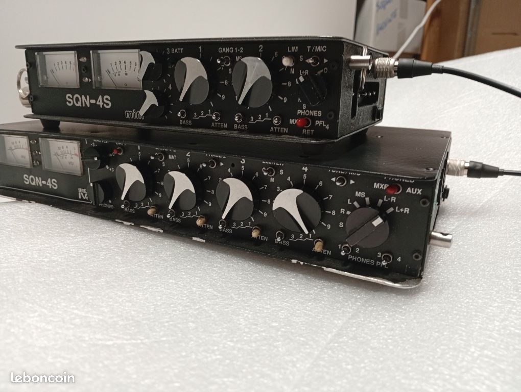 Mixer Reportage Sqn-4s Series Iv. Stéréo Portable Broadcast..... En