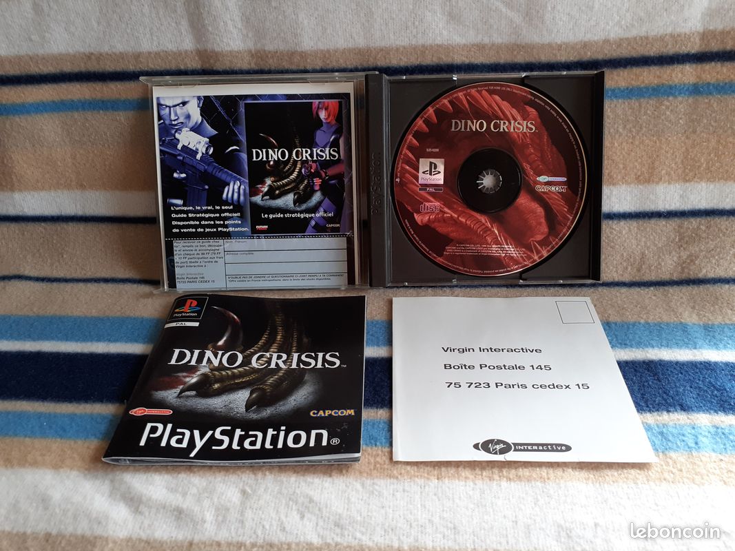 TBE COMPLET Dino Crisis 1 complet PS1 PSX PlayStation Pal FR en Français (image 1)