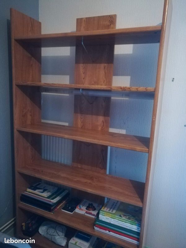 Bibliothèque 6 étagères GAUTIER (image 3)