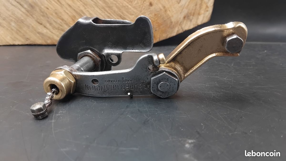 Dérailleur AR + Lever REAR SIMPLEX TOUR DE FRANCE Ancien Vélo 1940 Old